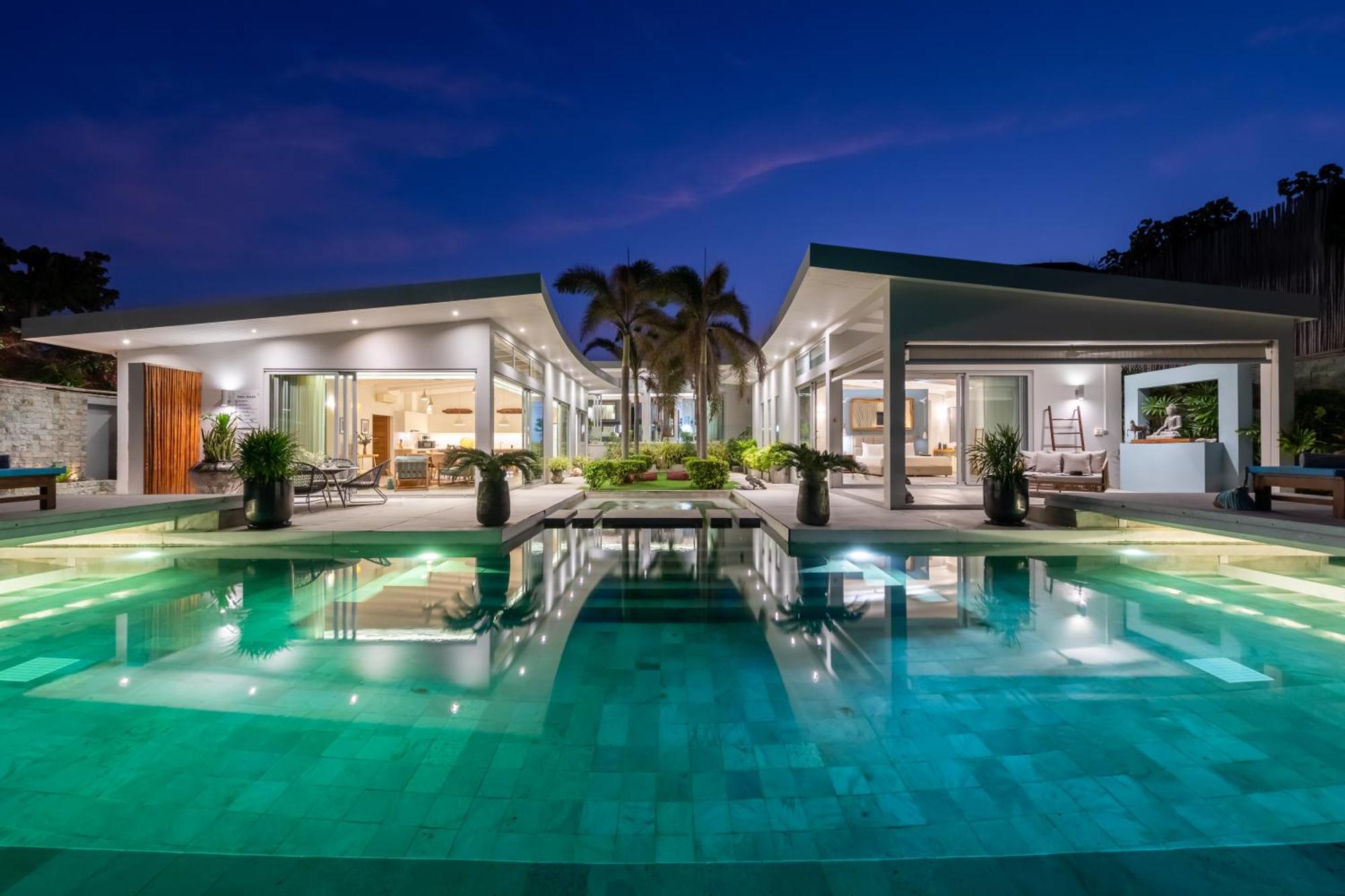 Villa Playa Samui Choeng Mon Exteriör bild